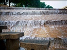 the active pool at the Fort Worth Water Gardens